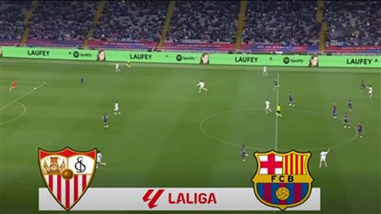 موعد مباراة برشلونة وإشبيلية في الدوري الإسباني والقنوات الناقلة للمواجهة المرتقبة